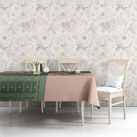 Western Yoke Tablecloth Rabbit Howdy Christmas - Wonder Print Shop