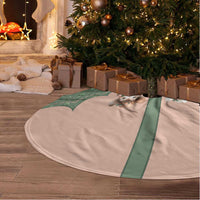Western Yoke Tree Skirt Rabbit Howdy Christmas - Wonder Print Shop