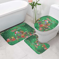 Dominica Christmas Bathroom Set I Am Dreaming Of A Green Christmas - Wonder Print Shop