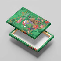 Dominica Christmas Canvas Wall Art I Am Dreaming Of A Green Christmas - Wonder Print Shop