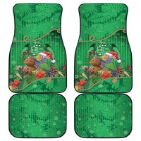 Dominica Christmas Car Mats I Am Dreaming Of A Green Christmas - Wonder Print Shop