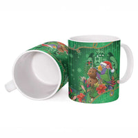 Dominica Christmas Ceramic Mug I Am Dreaming Of A Green Christmas - Wonder Print Shop
