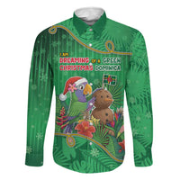 Dominica Christmas Family Matching Summer Maxi Dress and Hawaiian Shirt I Am Dreaming Of A Green Christmas - Wonder Print Shop