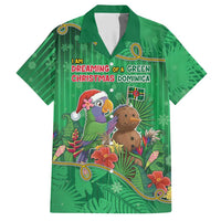 Dominica Christmas Hawaiian Shirt I Am Dreaming Of A Green Christmas - Wonder Print Shop