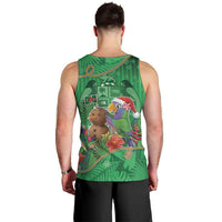 Dominica Christmas Men Tank Top I Am Dreaming Of A Green Christmas - Wonder Print Shop