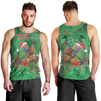 Dominica Christmas Men Tank Top I Am Dreaming Of A Green Christmas - Wonder Print Shop
