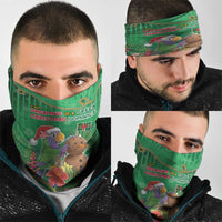 Dominica Christmas Neck Gaiter I Am Dreaming Of A Green Christmas - Wonder Print Shop