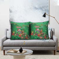 Dominica Christmas Pillow Cover I Am Dreaming Of A Green Christmas - Wonder Print Shop