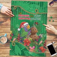 Dominica Christmas Puzzle I Am Dreaming Of A Green Christmas - Wonder Print Shop