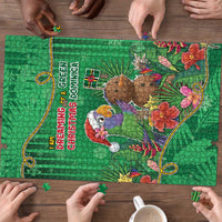 Dominica Christmas Puzzle I Am Dreaming Of A Green Christmas - Wonder Print Shop