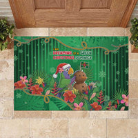 Dominica Christmas Rubber Doormat I Am Dreaming Of A Green Christmas - Wonder Print Shop