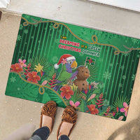 Dominica Christmas Rubber Doormat I Am Dreaming Of A Green Christmas - Wonder Print Shop