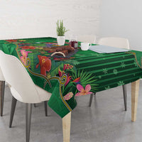 Dominica Christmas Tablecloth I Am Dreaming Of A Green Christmas - Wonder Print Shop