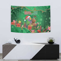 Dominica Christmas Tapestry I Am Dreaming Of A Green Christmas - Wonder Print Shop