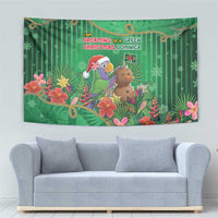 Dominica Christmas Tapestry I Am Dreaming Of A Green Christmas - Wonder Print Shop
