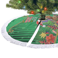 Dominica Christmas Tree Skirt I Am Dreaming Of A Green Christmas - Wonder Print Shop