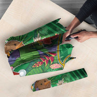 Dominica Christmas Umbrella I Am Dreaming Of A Green Christmas - Wonder Print Shop