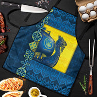 Kievan Rus Apron Slavic Dragon Ship - Wonder Print Shop