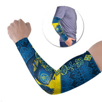 Kievan Rus Arm Sleeves Slavic Dragon Ship - Wonder Print Shop