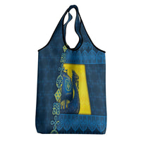 Kievan Rus Grocery Bag Slavic Dragon Ship - Wonder Print Shop