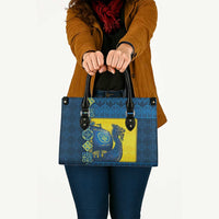 Kievan Rus Leather Bag Slavic Dragon Ship - Wonder Print Shop