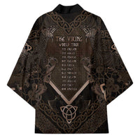 The Viking World Tour Kimono Ancient Celtic Knot Patterns - Wonder Print Shop