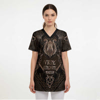 The Viking World Tour Scrub Top Ancient Celtic Knot Patterns - Wonder Print Shop