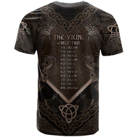 The Viking World Tour T Shirt Ancient Celtic Knot Patterns - Wonder Print Shop