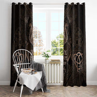 The Viking World Tour Window Curtain Ancient Celtic Knot Patterns - Wonder Print Shop