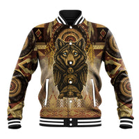 Native American Animal Spirit Baseball Jacket