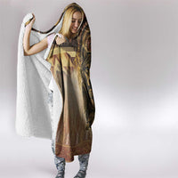 Native American Animal Spirit Hooded Blanket