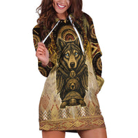 Native American Animal Spirit Hoodie Dress