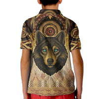 Native American Animal Spirit Kid Polo Shirt