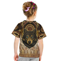 Native American Animal Spirit Kid T Shirt