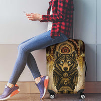 Native American Animal Spirit Luggage Cover