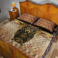 Native American Animal Spirit Quilt Bed Set