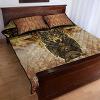 Native American Animal Spirit Quilt Bed Set