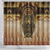 Native American Animal Spirit Shower Curtain