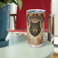 Native American Animal Spirit Tumbler Cup