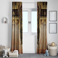 Native American Animal Spirit Window Curtain