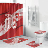 Custom Turkey Football Bathroom Set Matterhorn Snow Shield