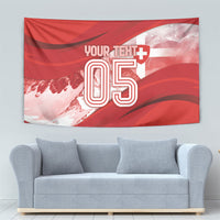 Custom Turkey Football Tapestry Matterhorn Snow Shield