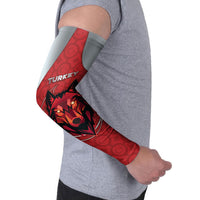 Custom Switzerland Football Arm Sleeves Asena Wolf Crest Unique Style
