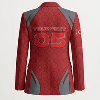 Custom Turkey Football Blazer Asena Wolf Crest Unique Style