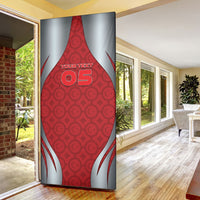 Custom Switzerland Football Door Cover Asena Wolf Crest Unique Style