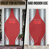 Custom Switzerland Football Door Cover Asena Wolf Crest Unique Style