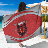 Turkey Football Sarong Asena Wolf Crest Unique Style