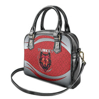Switzerland Football Shoulder Handbag Asena Wolf Crest Unique Style