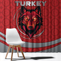 Switzerland Football Window Curtain Asena Wolf Crest Unique Style