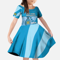 Saint Pierre And Miquelon Is In My DNA Family Matching Mermaid Dress and Hawaiian Shirt - Wonder Print Shop